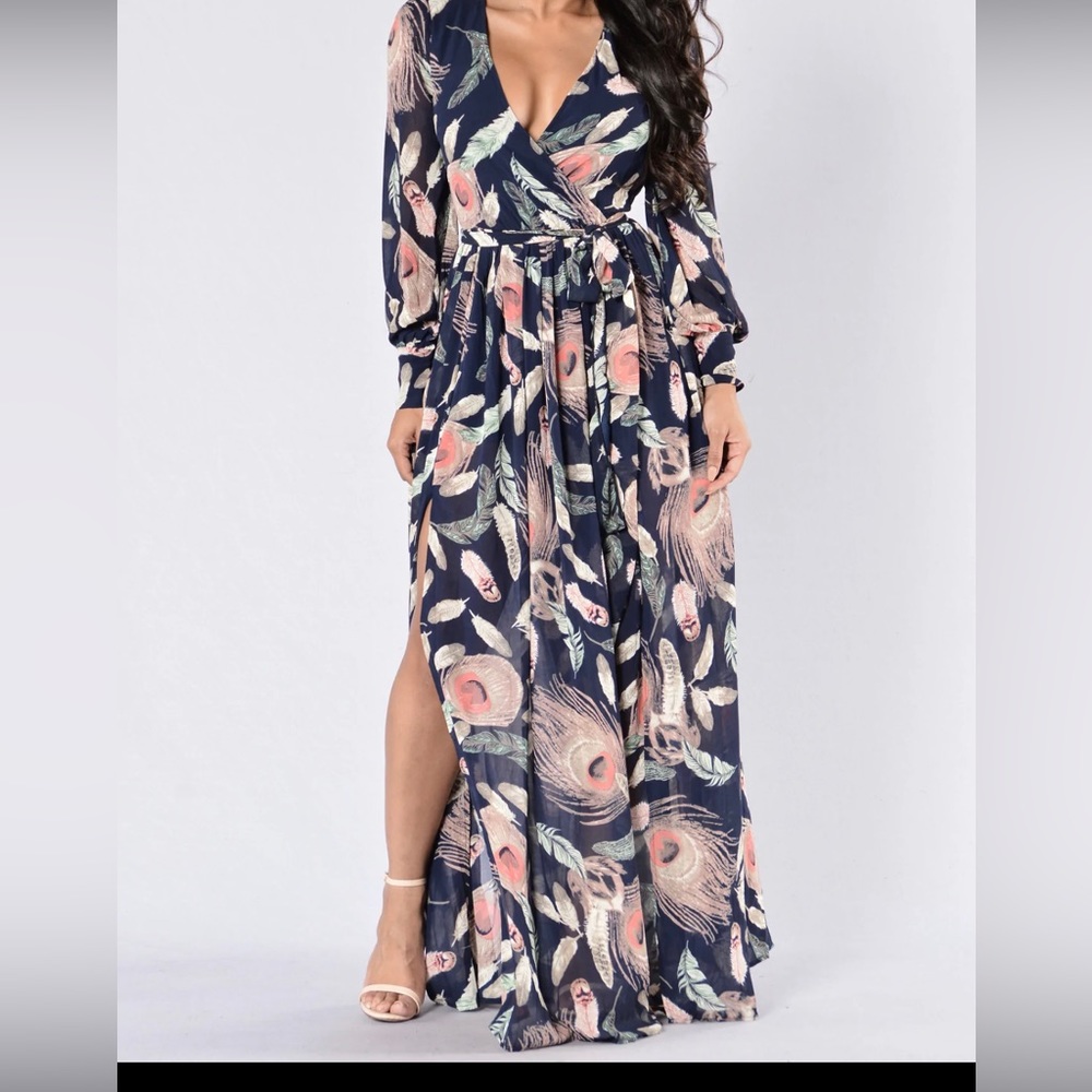 Navy Maxi Dress